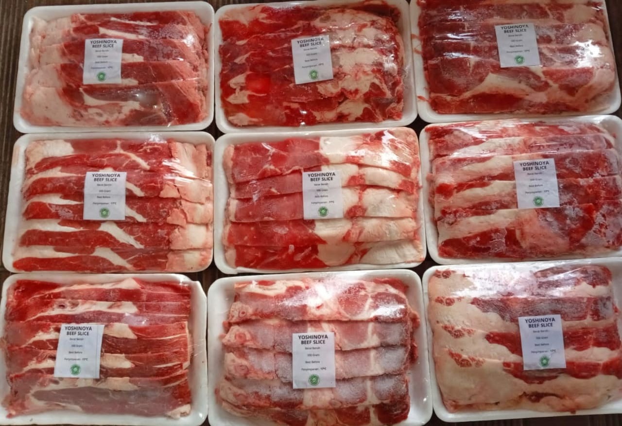 Daging Slice dan Perayaman